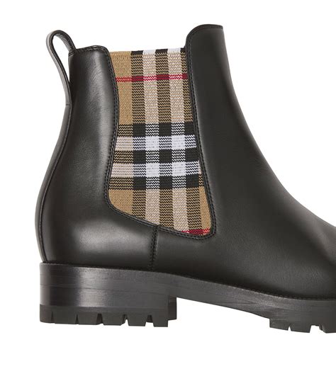 burberry vintage check slide|burberry vintage check chelsea boots.